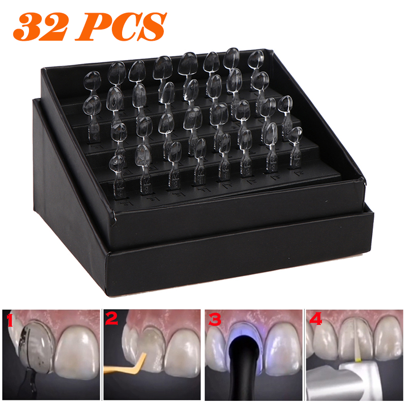 32 Pcs Dental Veneer Mold Set  - Teeth Whitening Moulds ulasan dan harga