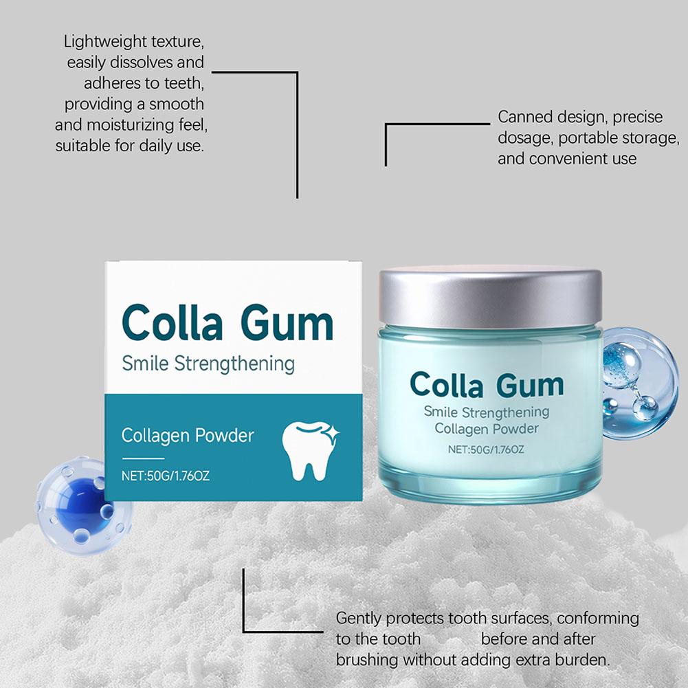 Collagen Tooth Powder Brighten - Teeth Whitening Near Me ulasan dan harga